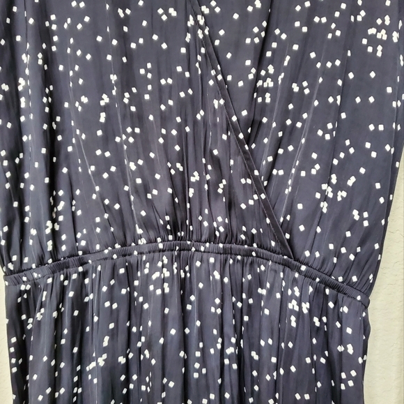 Gap NWT Long Sleeve Wrap Mini Confetti Dress.  Size Medium - Picture 4 of 9